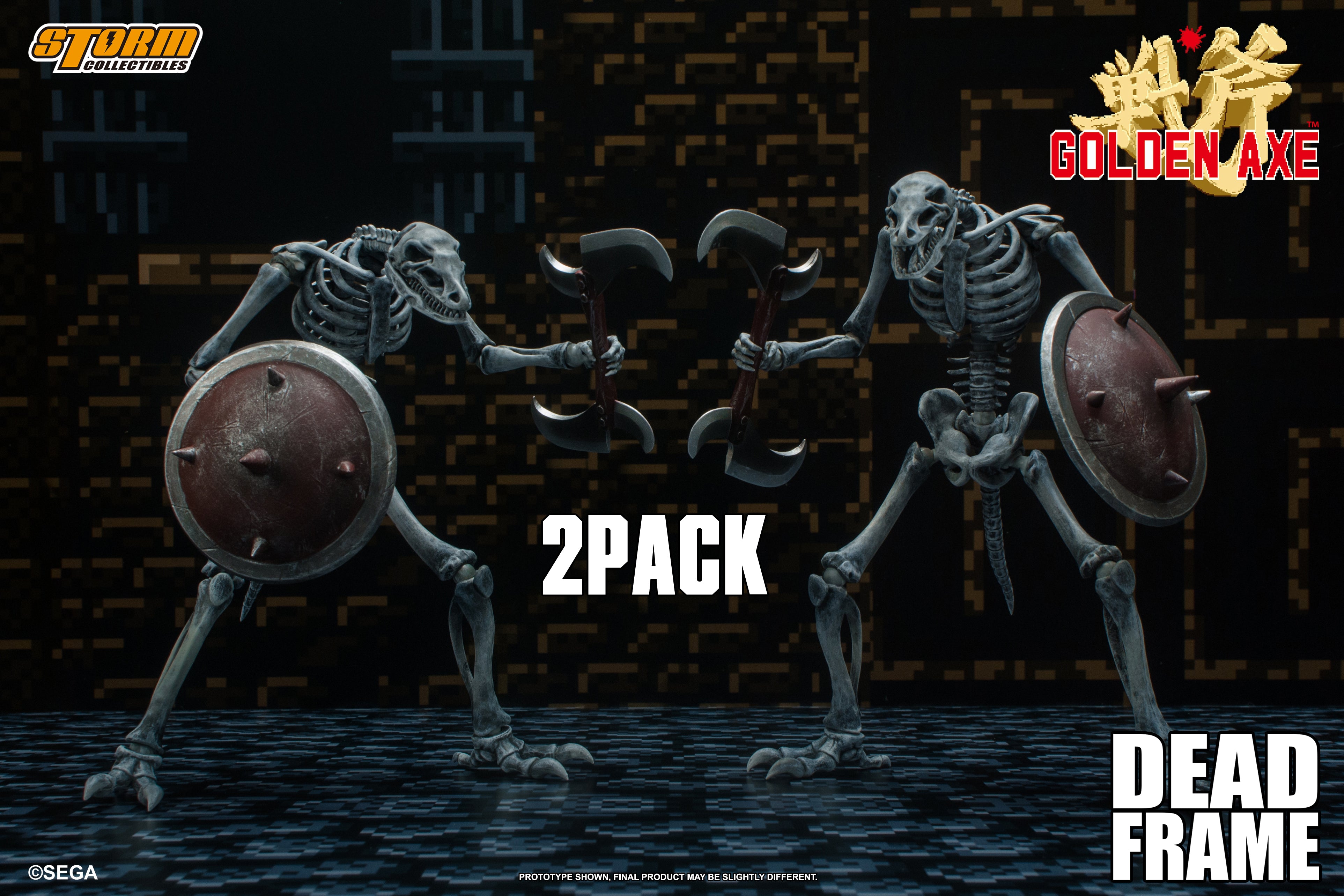 PRE-ORDER Golden Axe - Dead Frame 2-Pack