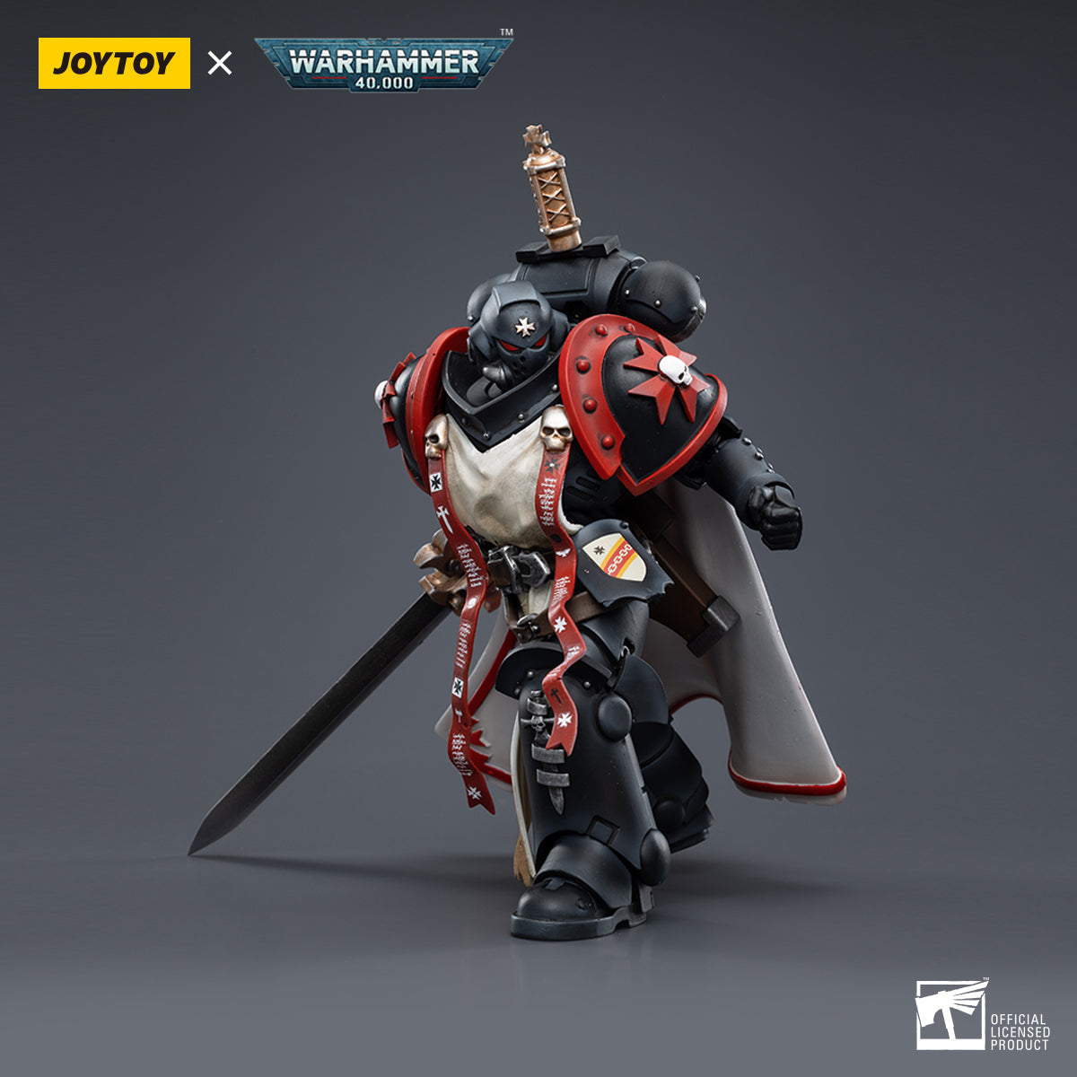 PRE-ORDER Warhammer 40K - Black Templars - The Emperors Champion Rolantus 1/18