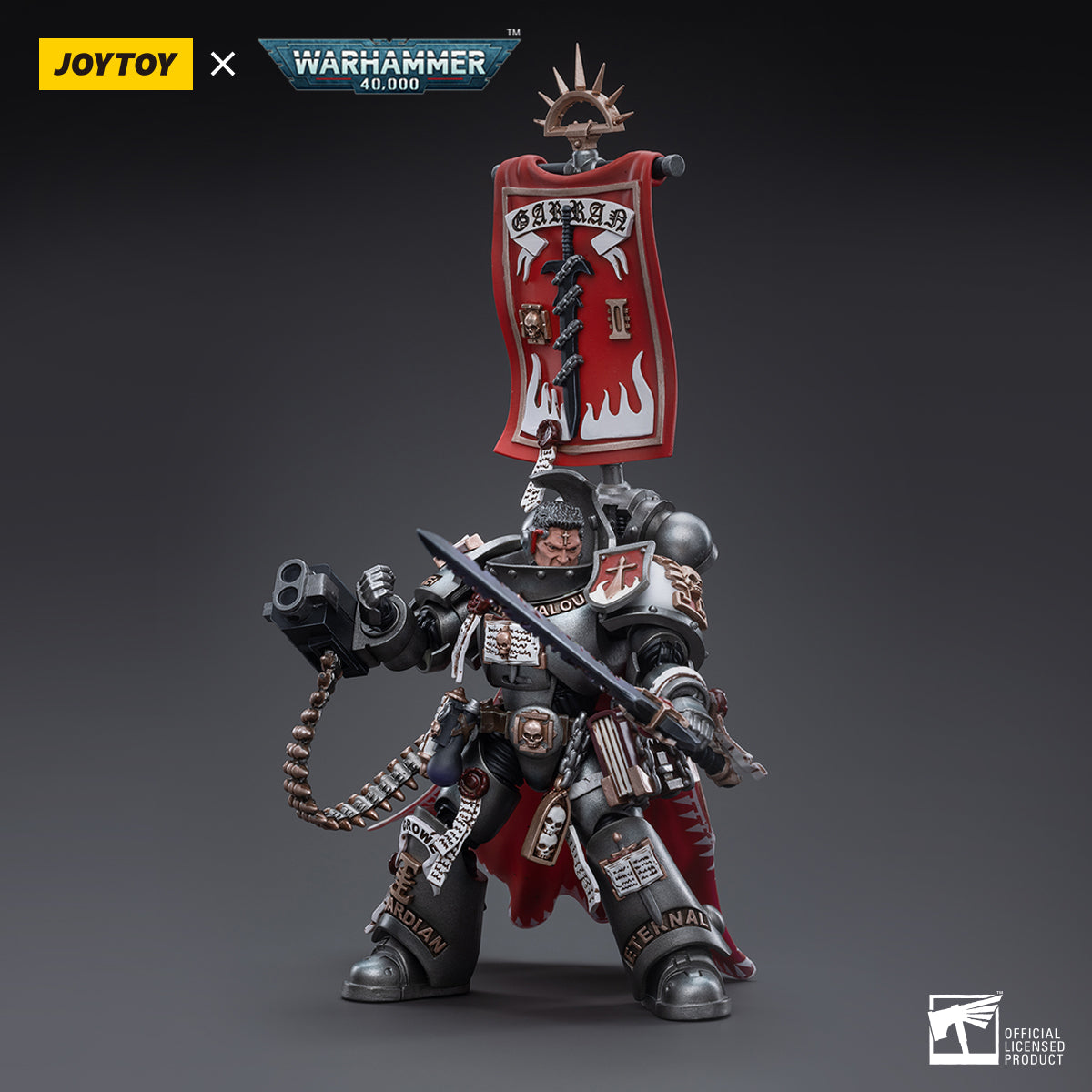 PRE-ORDER Warhammer 40K - Grey Knights - Castellan Crowe 1/18 [2023-Q2 Release]