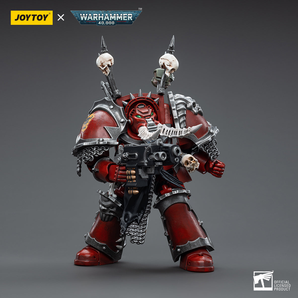 PRE-ORDER Warhammer 40K - Chaos Space Marines - Word Bearers Chaos Terminator Garchak Vash 1/18