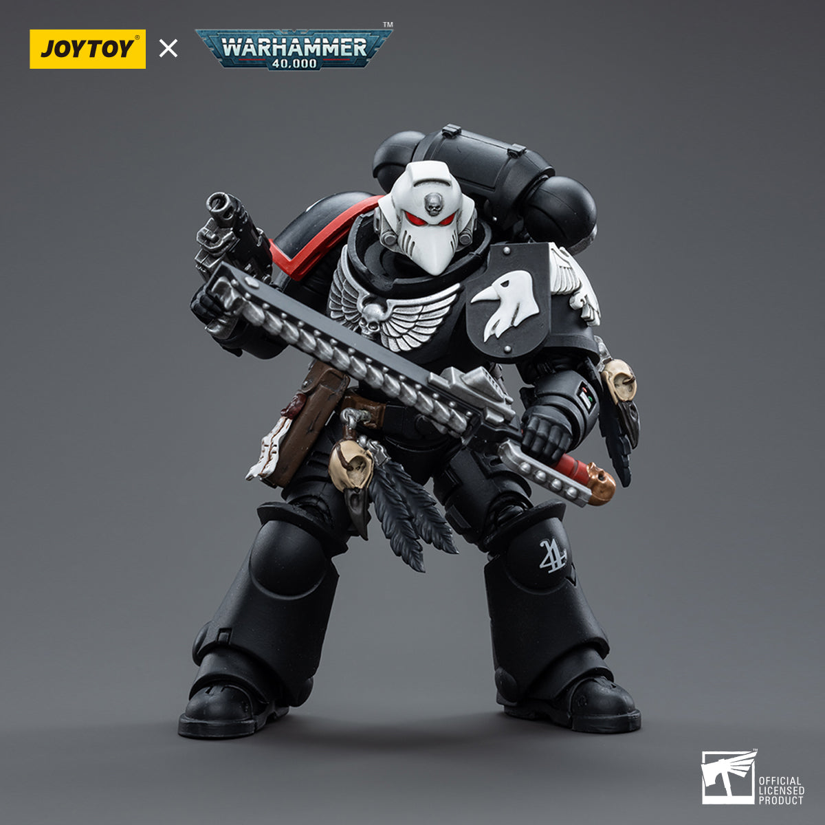 PRE-ORDER Warhammer 40k - Raven Guard - Intercessors Sergeant Rychas 1/18