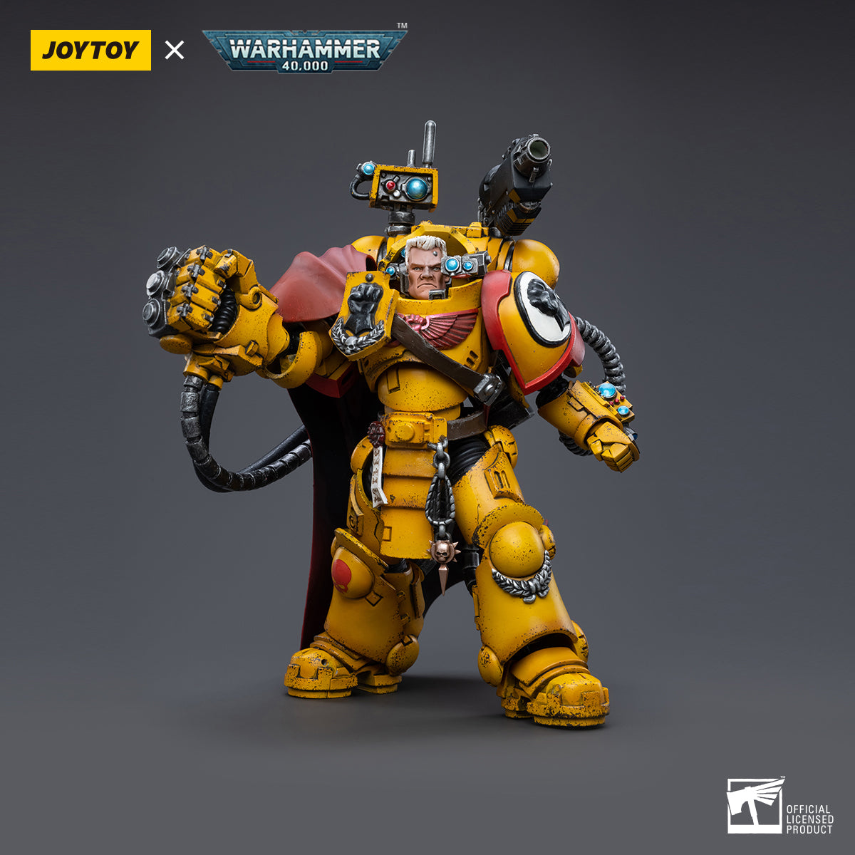 PRE-ORDER Warhammer 40k - Imperial Fists - Third Captain Tor Garadon 1/18
