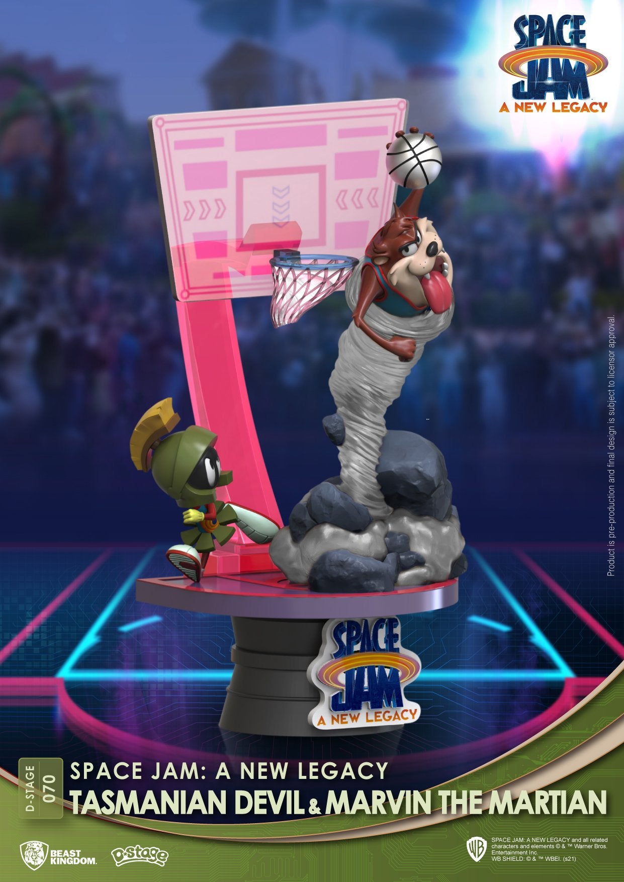 PRE-ORDER Space Jam A New Legacy - Tasmanian Devil & Marvin The Martian