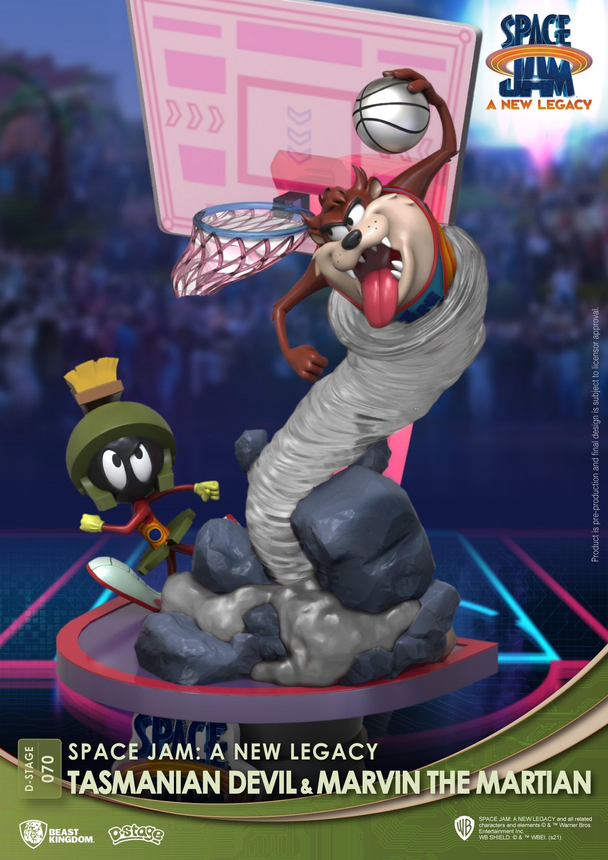 PRE-ORDER Space Jam A New Legacy - Tasmanian Devil & Marvin The Martian