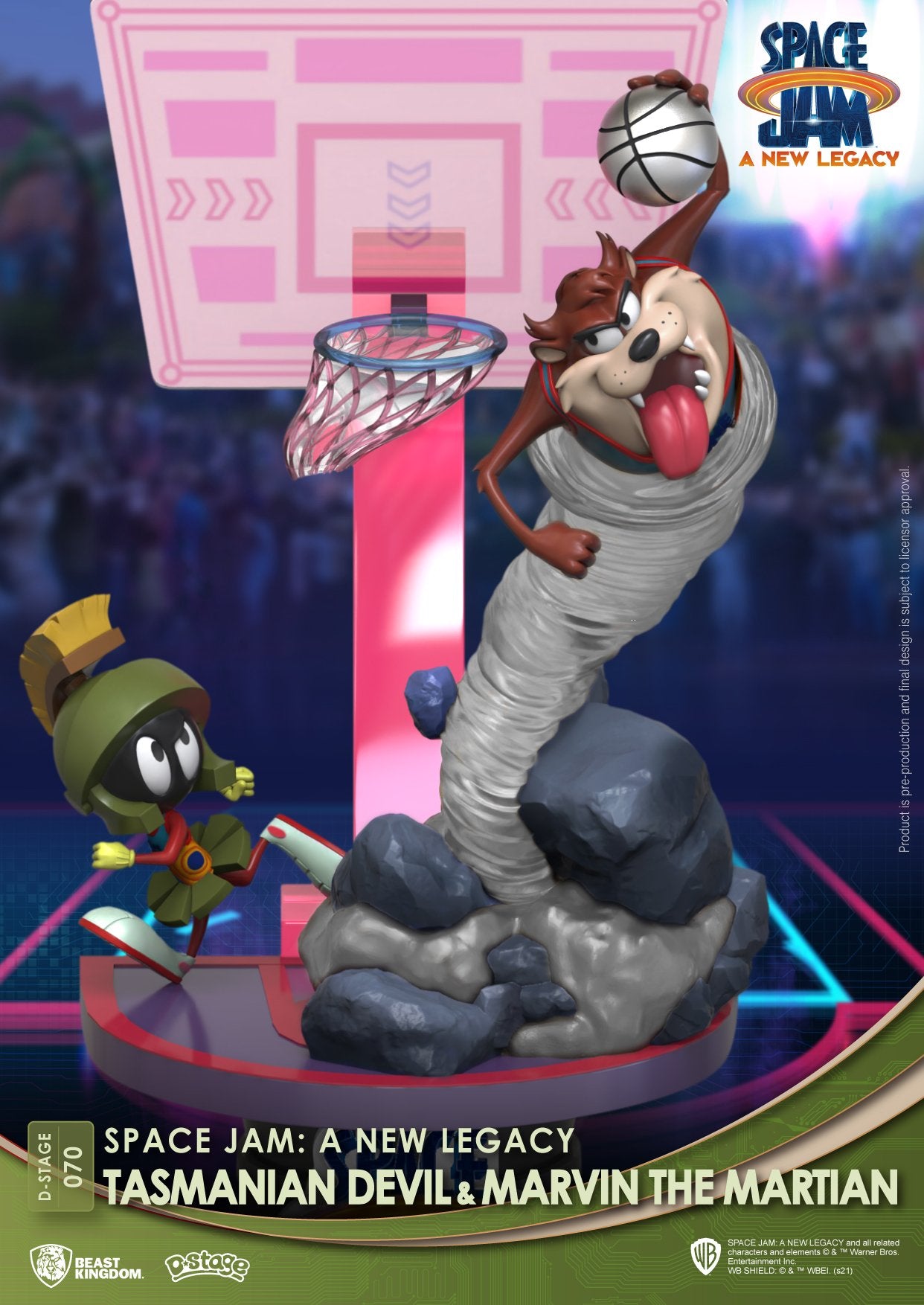 PRE-ORDER Space Jam A New Legacy - Tasmanian Devil & Marvin The Martian