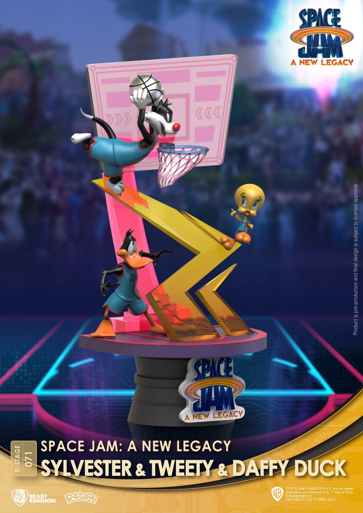 PRE-ORDER Space Jam A New Legacy - Sylvester, Tweety & Daffy Duck