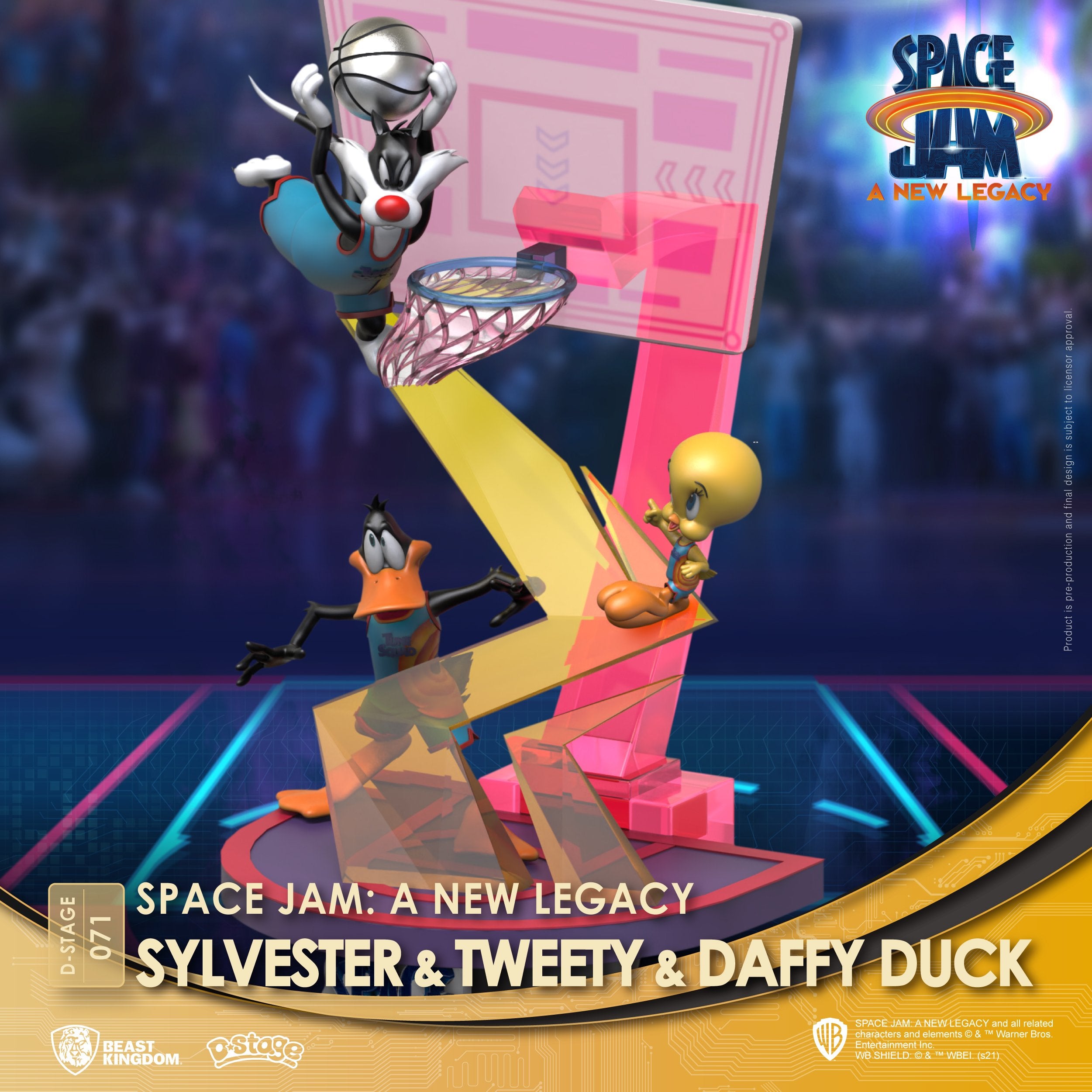 PRE-ORDER Space Jam A New Legacy - Sylvester, Tweety & Daffy Duck