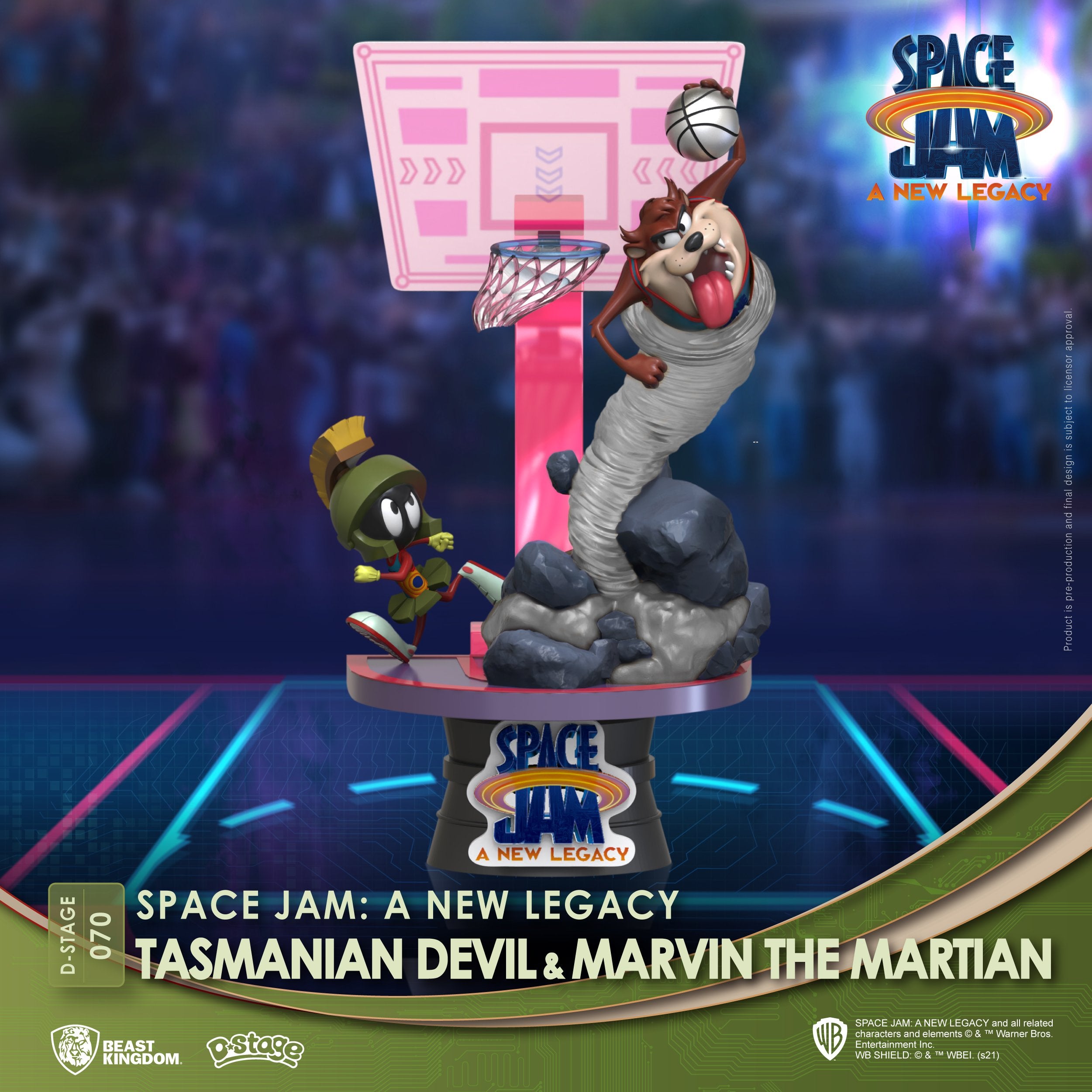 PRE-ORDER Space Jam A New Legacy - Tasmanian Devil & Marvin The Martian