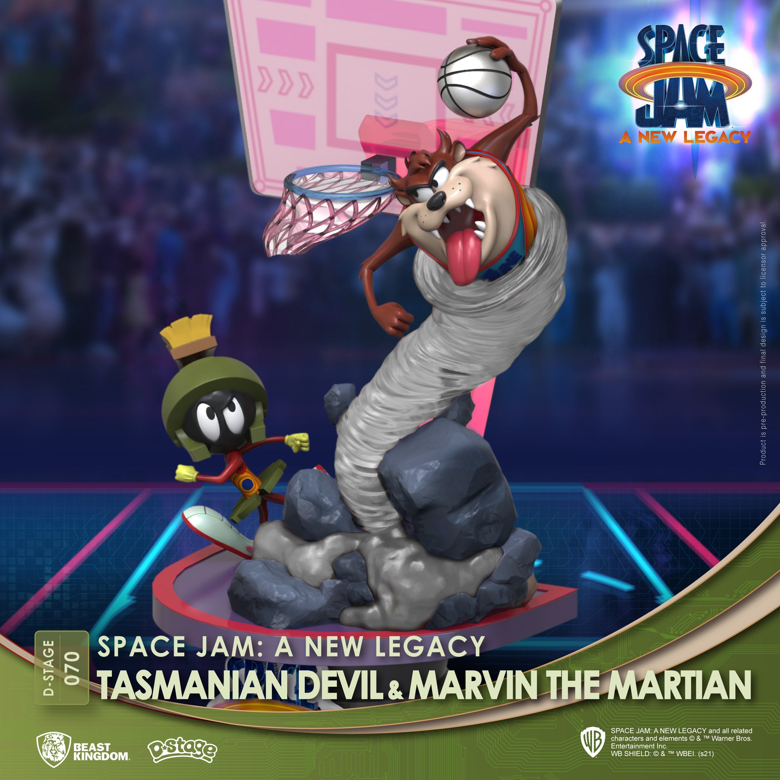 PRE-ORDER Space Jam A New Legacy - Tasmanian Devil & Marvin The Martian