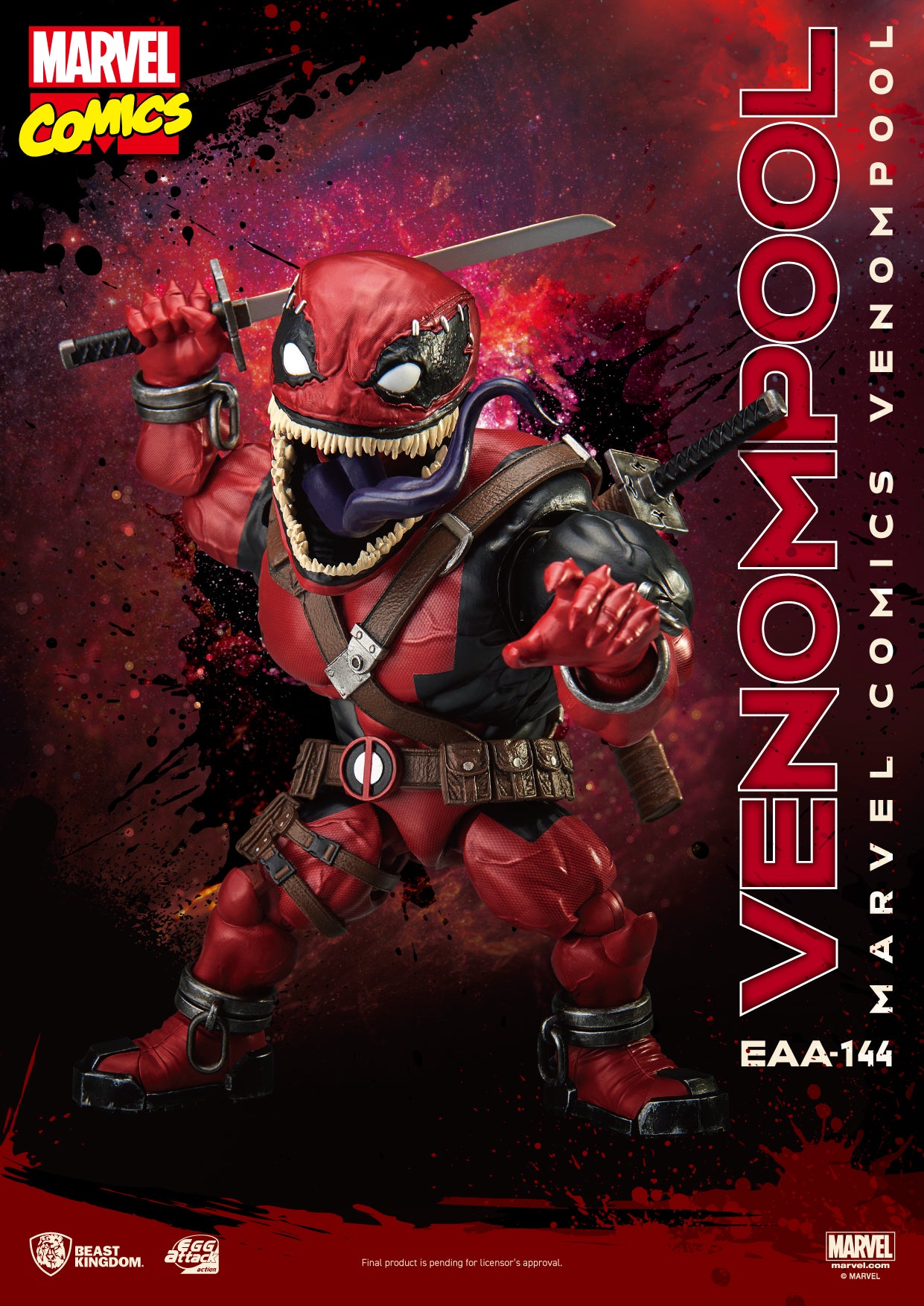 PRE-ORDER Egg Attack Action - Marvel Comics - Venompool
