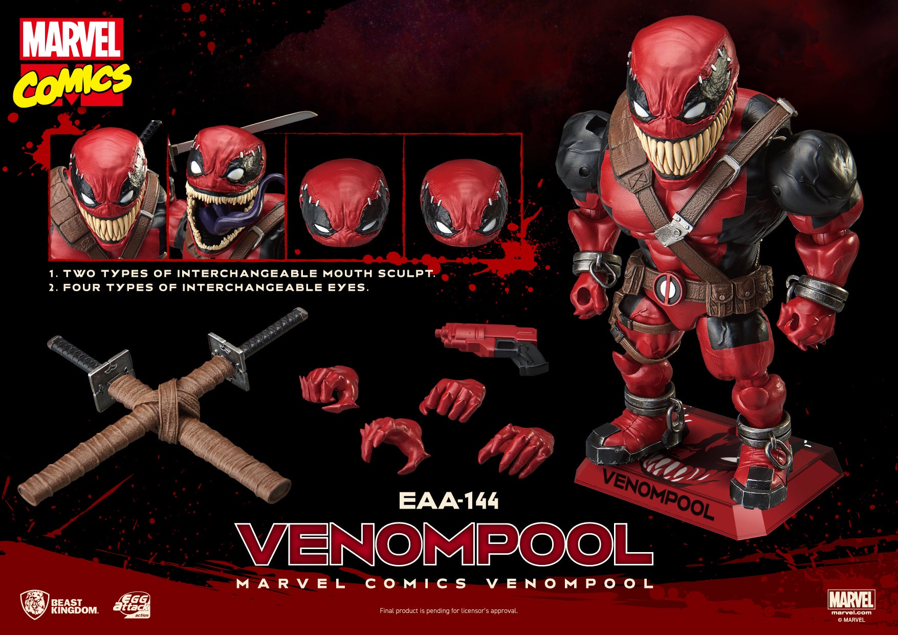 PRE-ORDER Egg Attack Action - Marvel Comics - Venompool