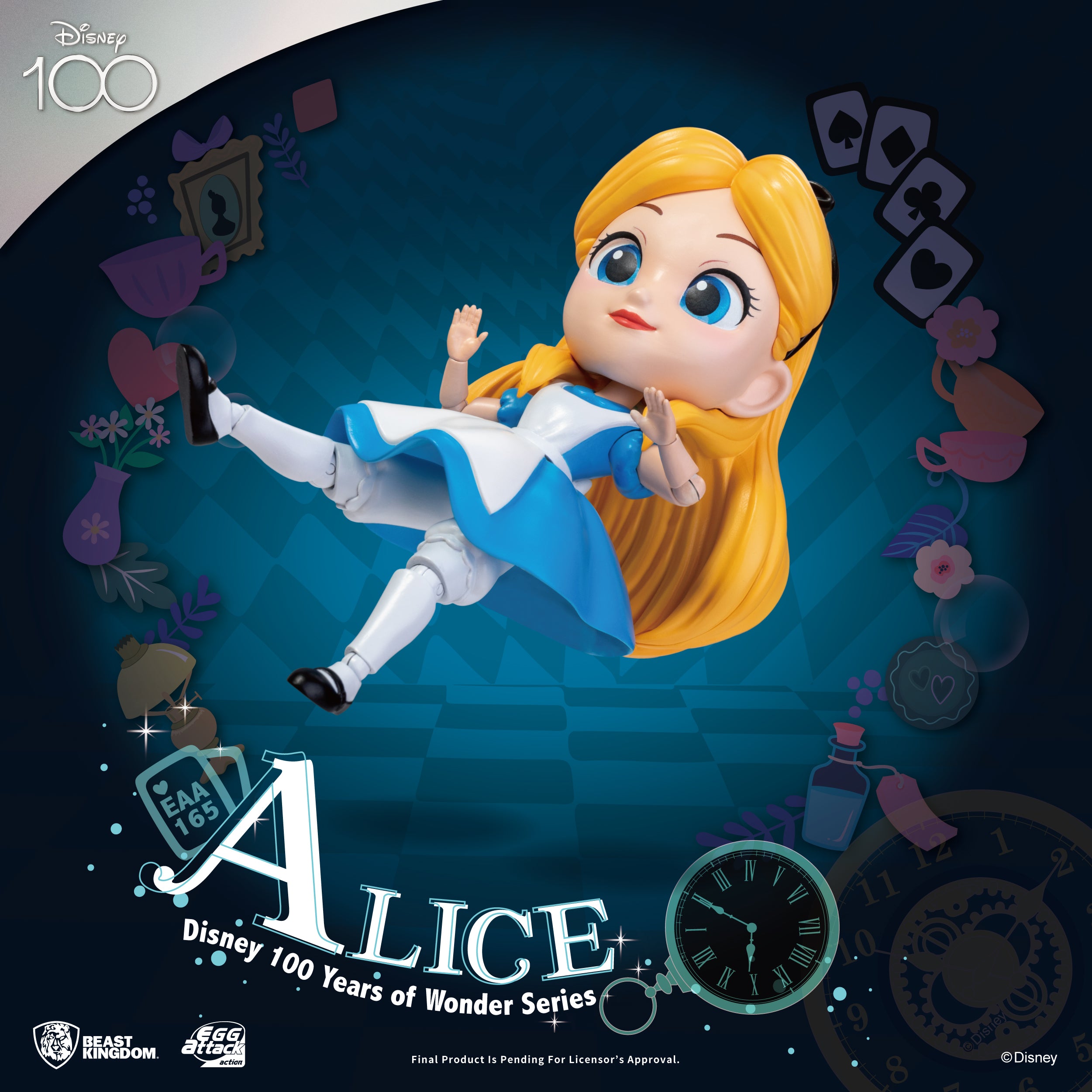 PRE-ORDER Egg Attack Action - Disney 100 Years of Wonder - Alice