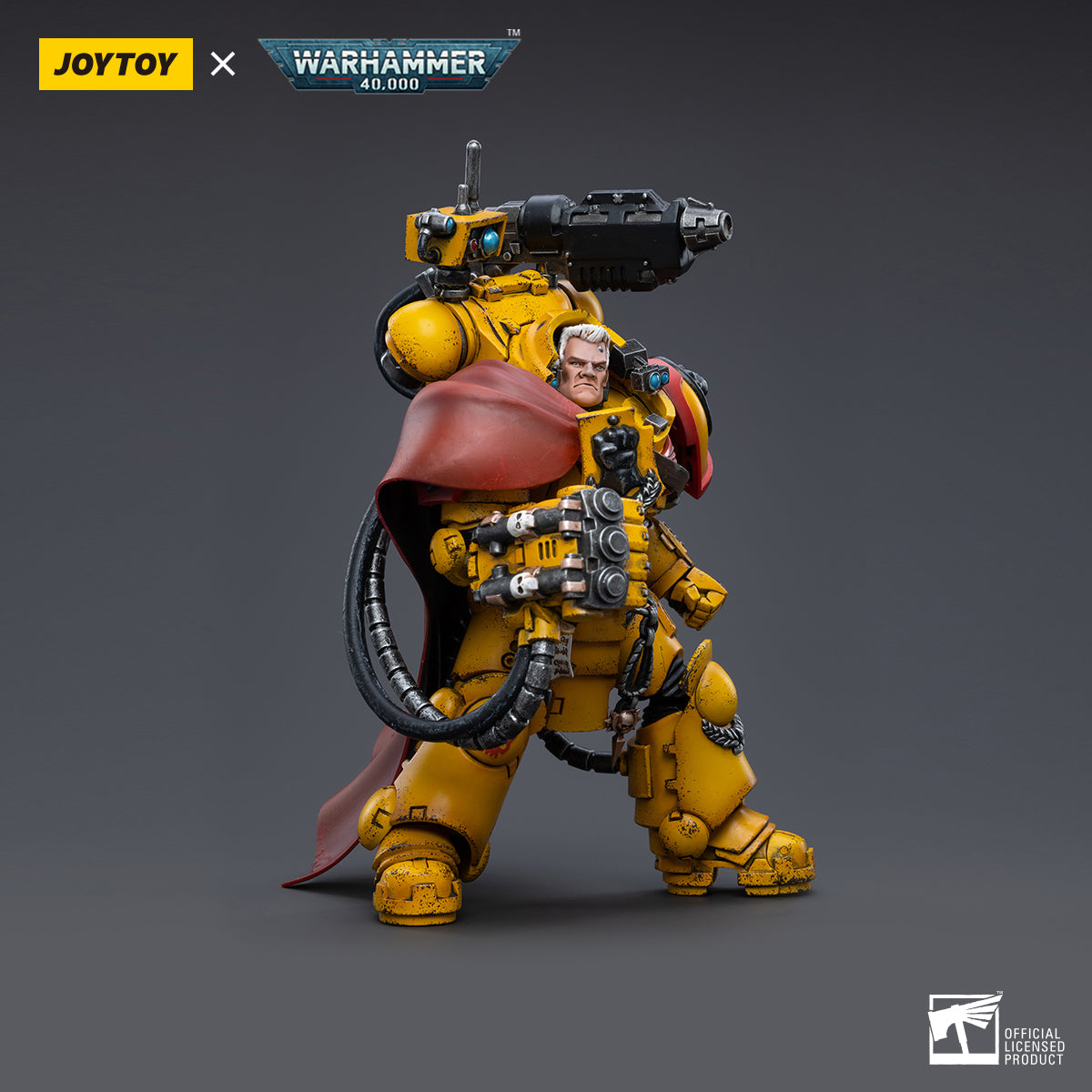 PRE-ORDER Warhammer 40k - Imperial Fists - Third Captain Tor Garadon 1/18