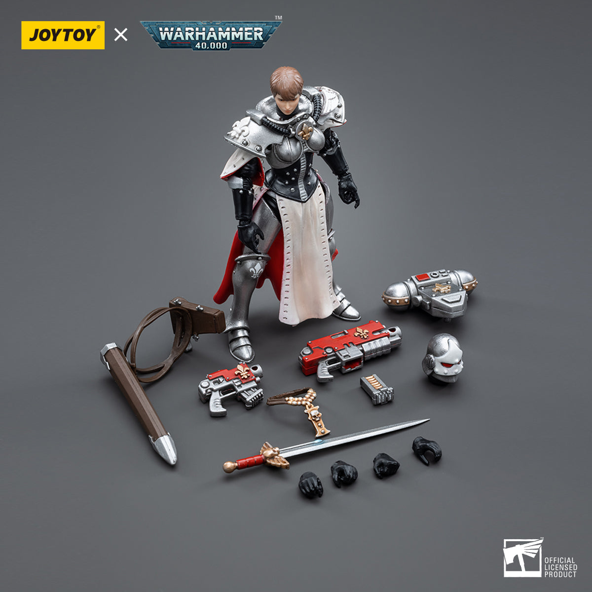 PRE-ORDER Warhammer 40k - Adepta Sororitas - Battle Sisters Order of the Argent Shroud - Sister Superior Evinka 1/18