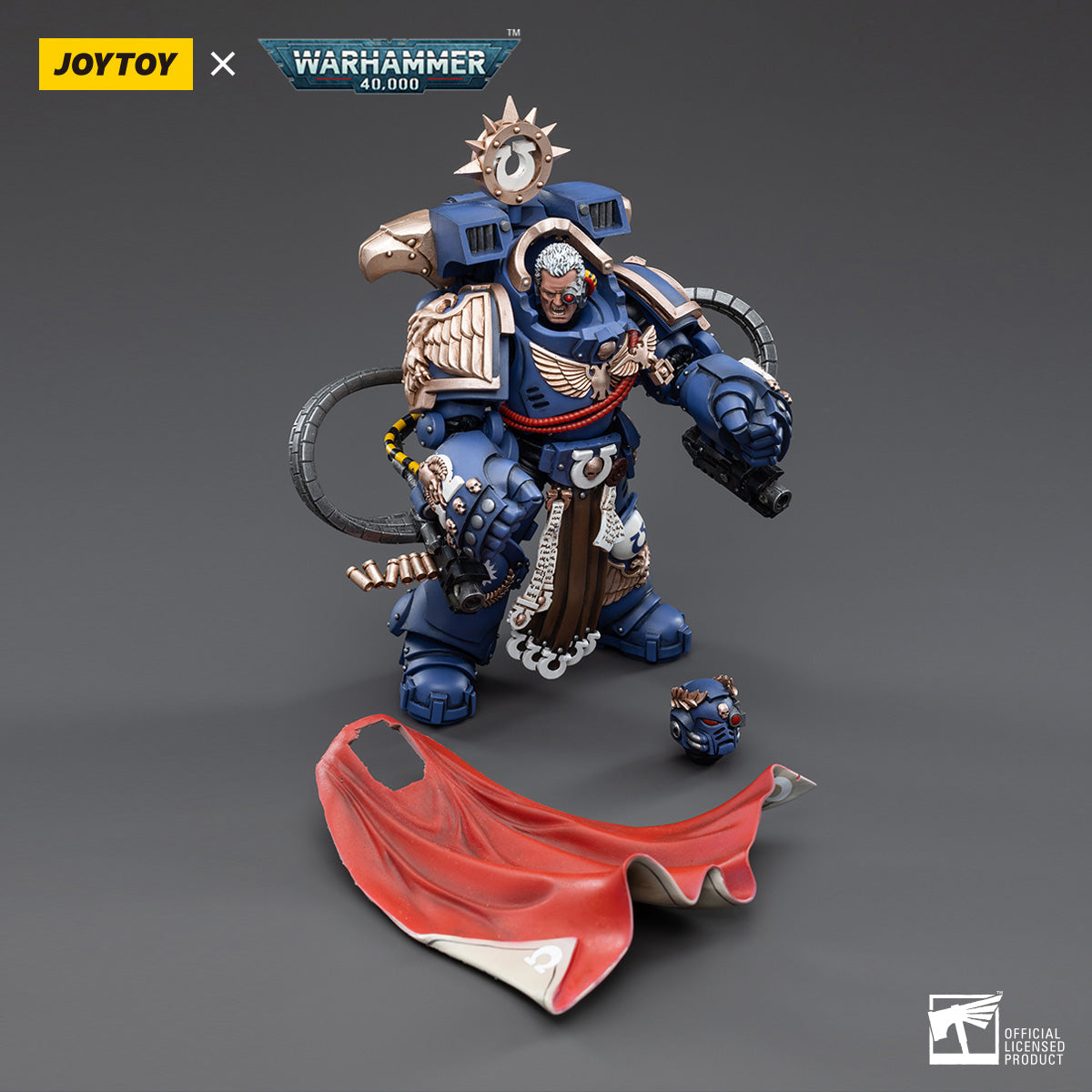 PRE-ORDER Warhammer 40K - Ultramarines - Chapter Master Marneus Calgar 1/18
