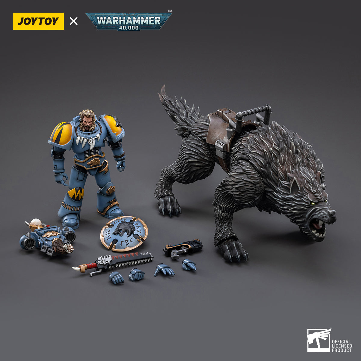PRE-ORDER Warhammer 40K - Space Wolves - Thunderwolf Cavalry Frode