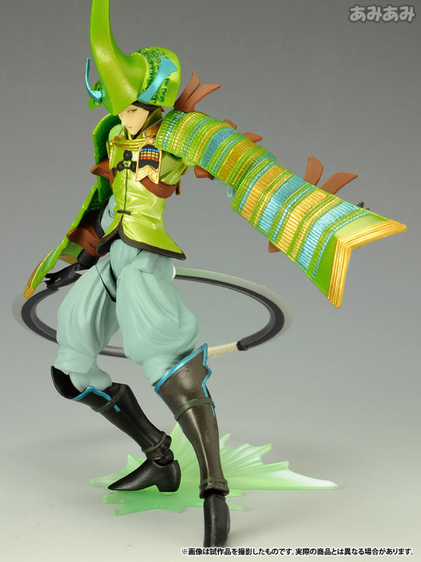 IN-STOCK Kaiyodo - Revoltech - #088 - Sengoku Basara - Mouri Motonari (2nd Hand)