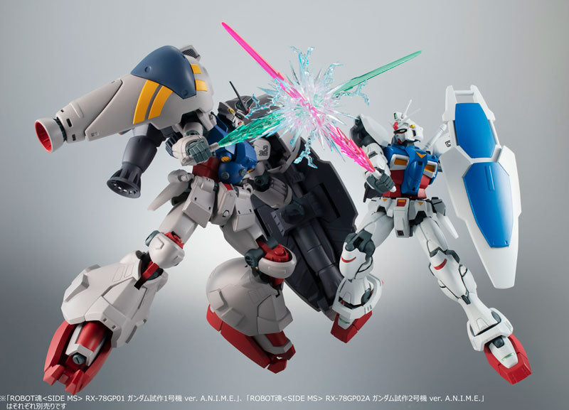 PRE-ORDER Robot Spirits [SIDE MS] - Mobile Suit Gundam 0083: Stardust Memory - RX-78GP02A Gundam ver. A.N.I.M.E. [2nd Release]