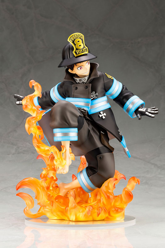 BACK-ORDER Kotobukiya - ARTFX J - Fire Force - Shinra Kusakabe 1/8