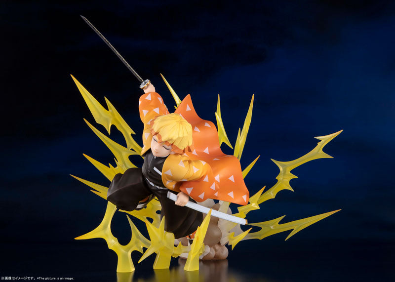 IN-STOCK Bandai - Figuarts ZERO - Demon Slayer: Kimetsu no Yaiba - Zenitsu Agatsuma: Breath of Thunder