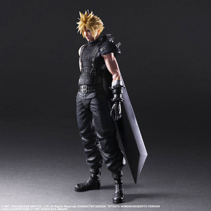 IN-STOCK Square Enix - PLAY ARTS Kai - Final Fantasy VII Remake - Cloud Strife: Ver. 2 [2nd Release]
