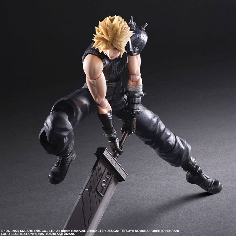 IN-STOCK Square Enix - PLAY ARTS Kai - Final Fantasy VII Remake - Cloud Strife: Ver. 2 [2nd Release]