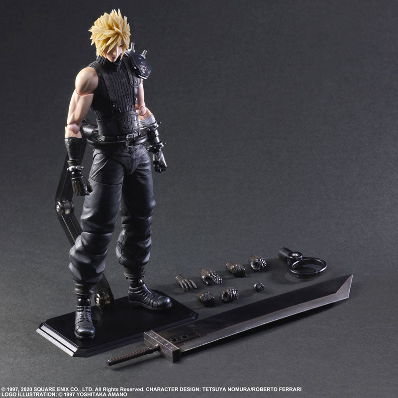 IN-STOCK Square Enix - PLAY ARTS Kai - Final Fantasy VII Remake - Cloud Strife: Ver. 2 [2nd Release]