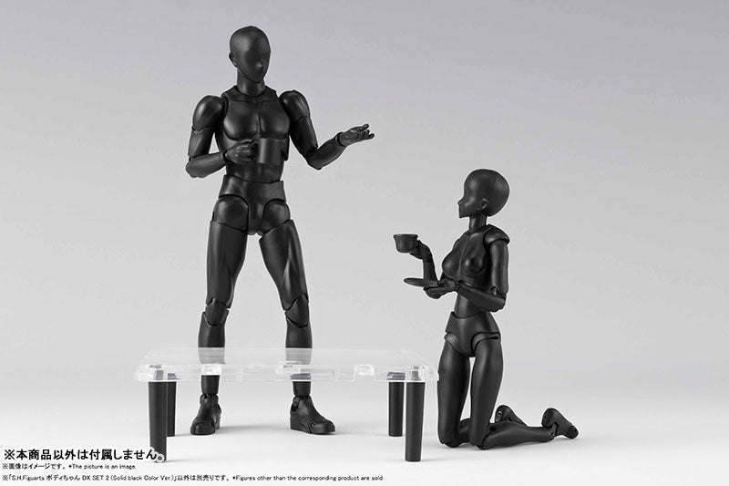 IN-STOCK Bandai - S.H. Figuarts - BODY-CHAN DX SET 2: Solid Black Color Ver.