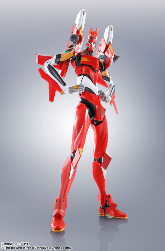 PRE-ORDER Robot Spirits [SIDE EVA] - Evangelion: 2.0 You Can [Not] Advance - EVA Unit-02 + Model S Equipment: New Movie Ver.