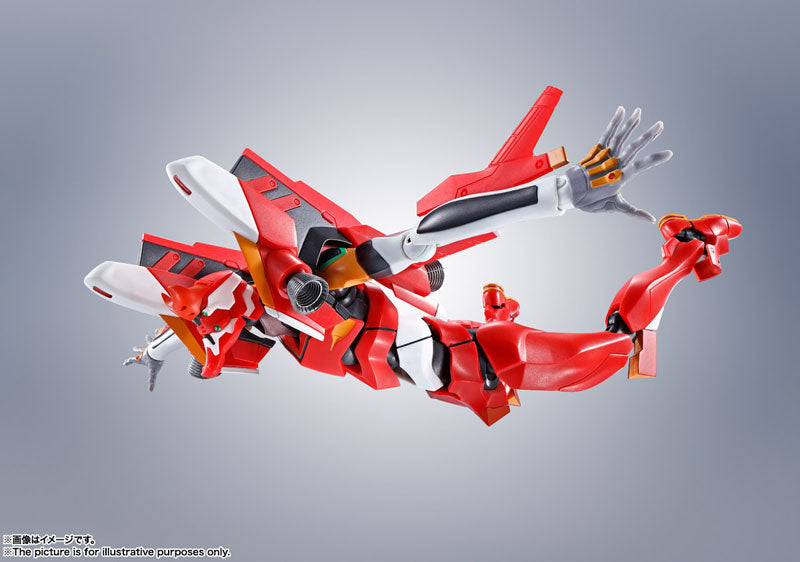 PRE-ORDER Robot Spirits [SIDE EVA] - Evangelion: 2.0 You Can [Not] Advance - EVA Unit-02 + Model S Equipment: New Movie Ver.