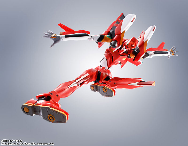 PRE-ORDER Robot Spirits [SIDE EVA] - Evangelion: 2.0 You Can [Not] Advance - EVA Unit-02 + Model S Equipment: New Movie Ver.
