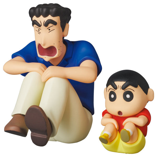 PRE-ORDER Ultra Detail Figure No.639 - Crayon Shin-chan Series 3 - Ketsudakearuki Hiroshi & Shinnosuke