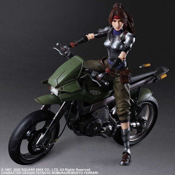 PRE-ORDER Play Arts Kai - Final Fantasy VII Remake - Jessie Raspberry and Bike Set