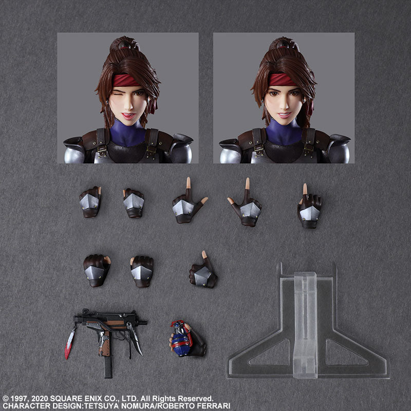 PRE-ORDER Play Arts Kai - Final Fantasy VII Remake - Jessie Raspberry and Bike Set
