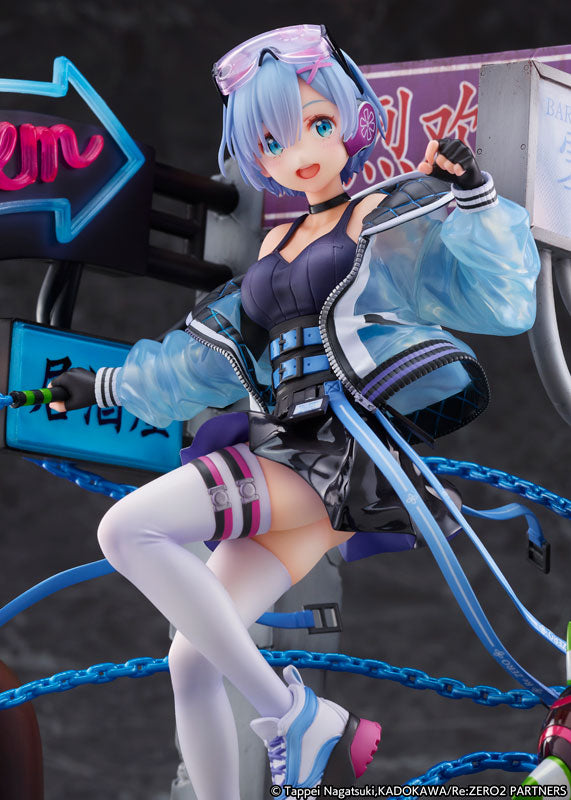 PRE-ORDER Re:ZERO − Starting Life in Another World - Rem: Neon City Ver. 1/7