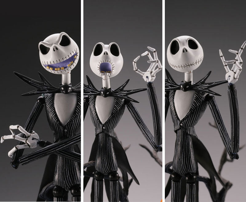 PRE-ORDER Legacy of Revoltech LR-058 - Nightmare Before Christmas - Jack Skellington: Glow-in-the-Dark Color ver.
