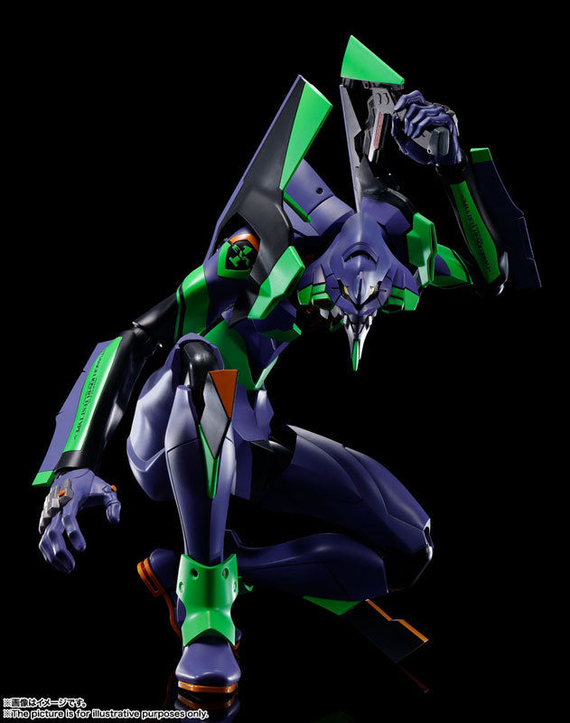 PRE-ORDER Dynaction - Rebirth of Evangelion - EVA-01 + Spear of Cassius: Renewal Color Edition