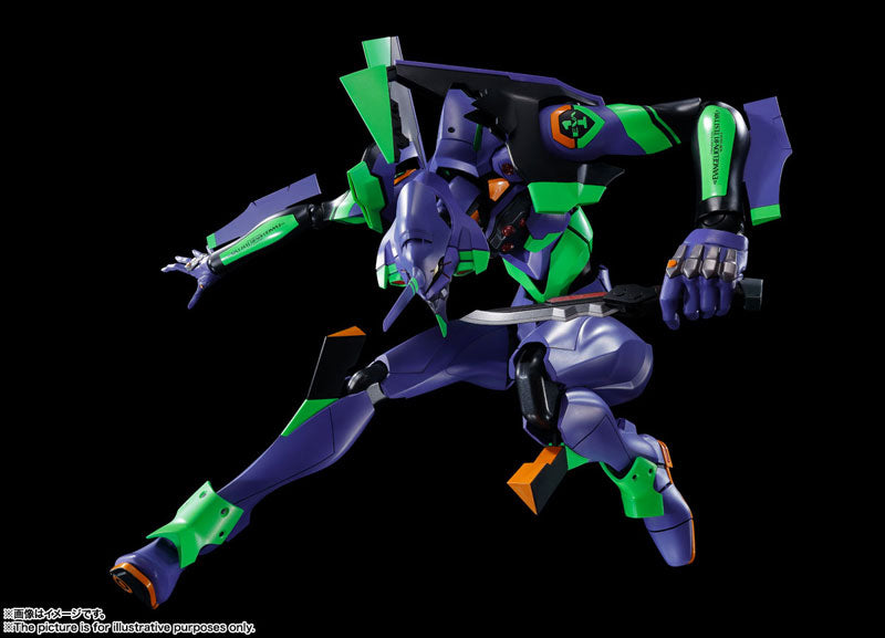 PRE-ORDER Dynaction - Rebirth of Evangelion - EVA-01 + Spear of Cassius: Renewal Color Edition