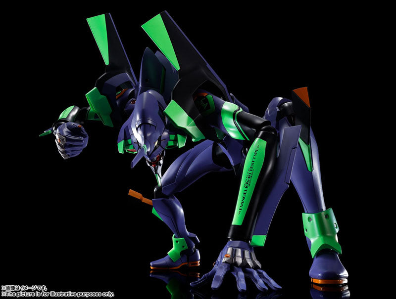 PRE-ORDER Dynaction - Rebirth of Evangelion - EVA-01 + Spear of Cassius: Renewal Color Edition