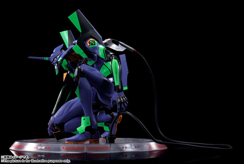PRE-ORDER Dynaction - Rebirth of Evangelion - EVA-01 + Spear of Cassius: Renewal Color Edition