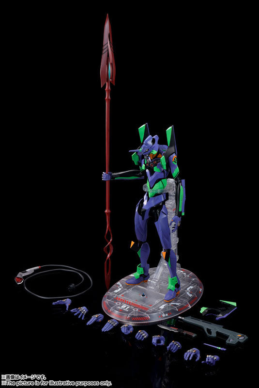 PRE-ORDER Dynaction - Rebirth of Evangelion - EVA-01 + Spear of Cassius: Renewal Color Edition