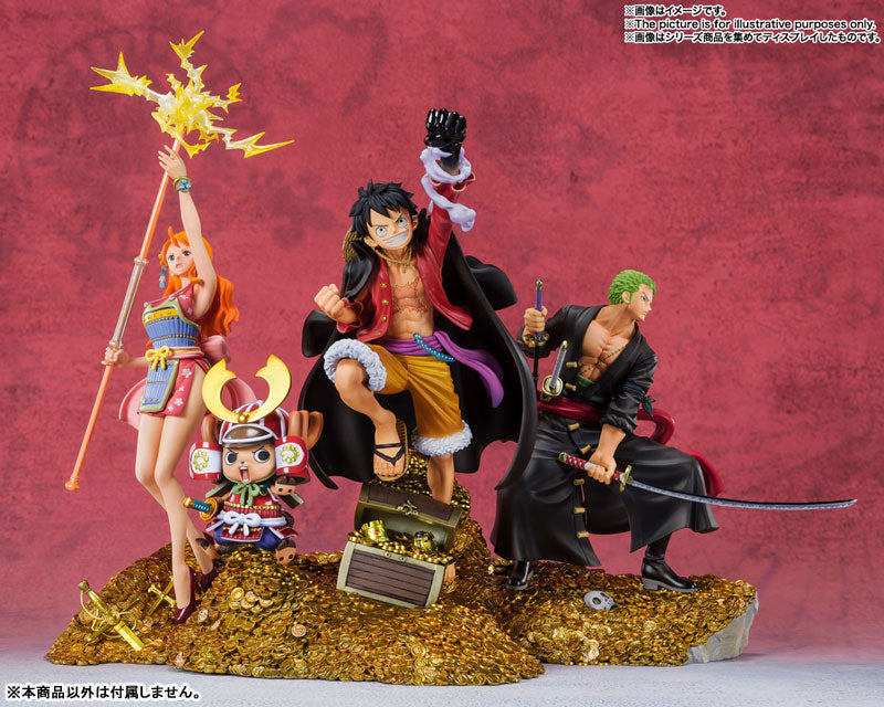 PRE-ORDER Figuarts ZERO - One Piece - Roronoa Zoro: WT100 Commemoration Eichiro Oda New Illustration 100 Famous Views and Pirates-