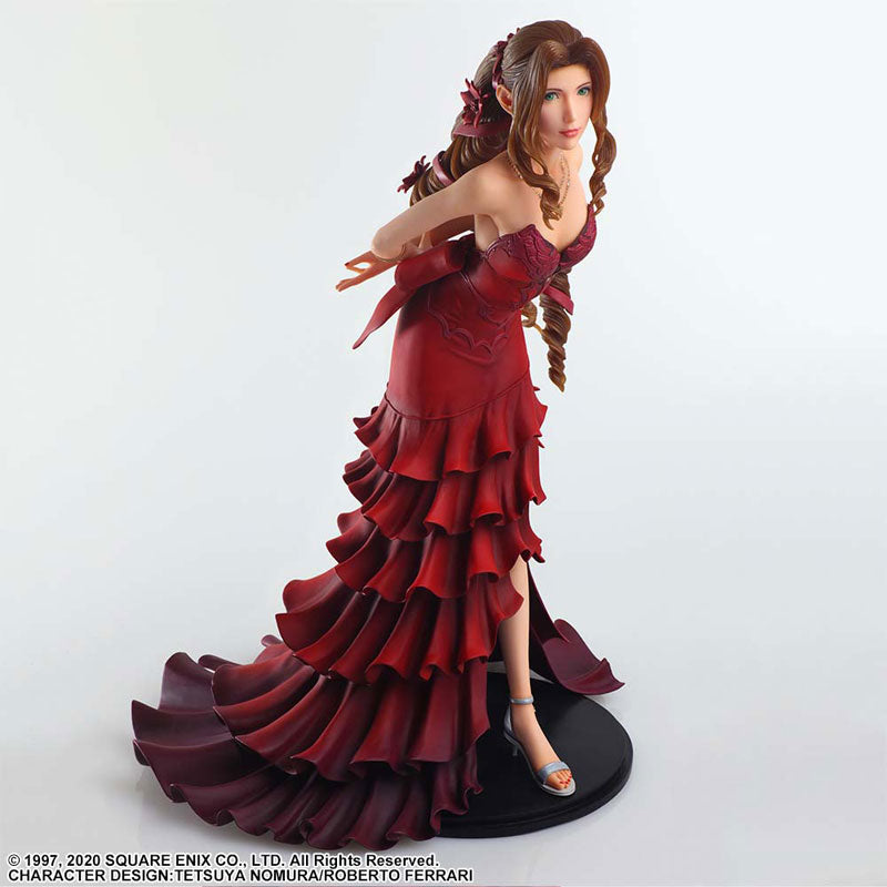 IN-STOCK Square Enix - STATIC ARTS - Final Fantasy VII Remake - Aerith Gainsborough: Dress Ver.