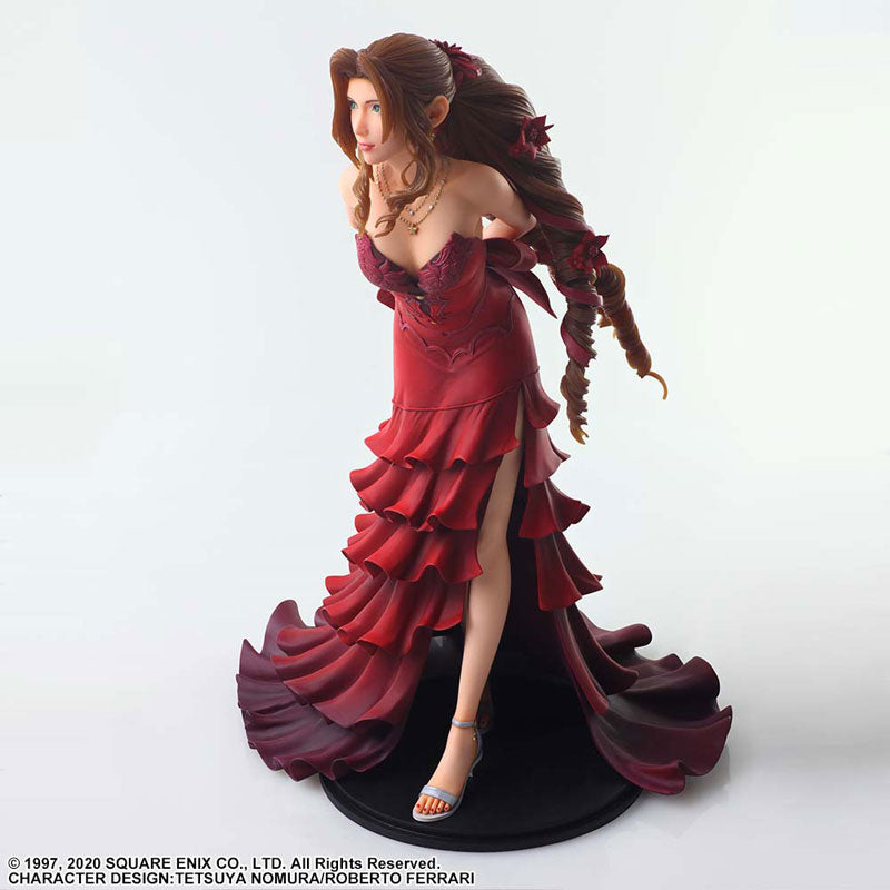 IN-STOCK Square Enix - STATIC ARTS - Final Fantasy VII Remake - Aerith Gainsborough: Dress Ver.