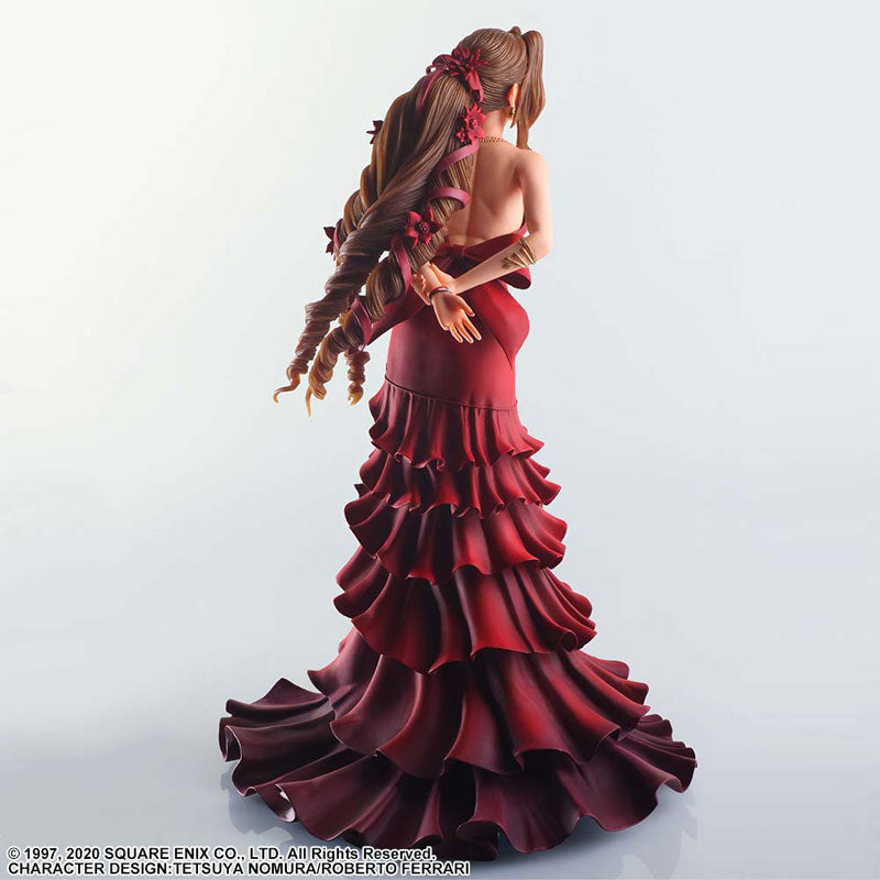 IN-STOCK Square Enix - STATIC ARTS - Final Fantasy VII Remake - Aerith Gainsborough: Dress Ver.