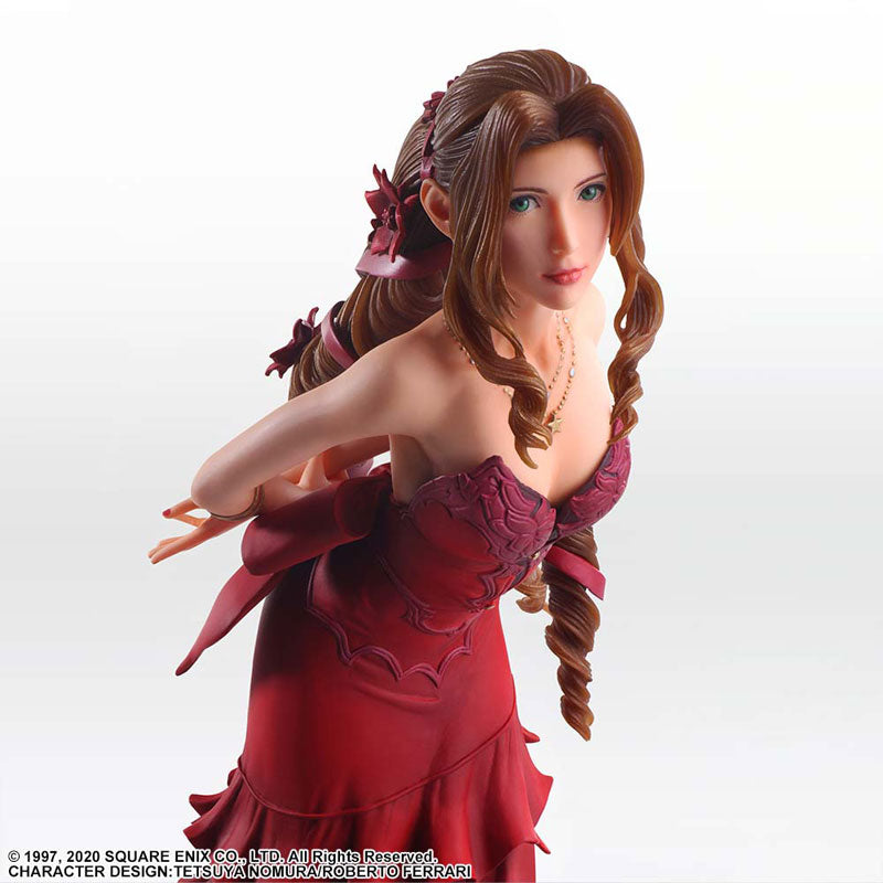 IN-STOCK Square Enix - STATIC ARTS - Final Fantasy VII Remake - Aerith Gainsborough: Dress Ver.