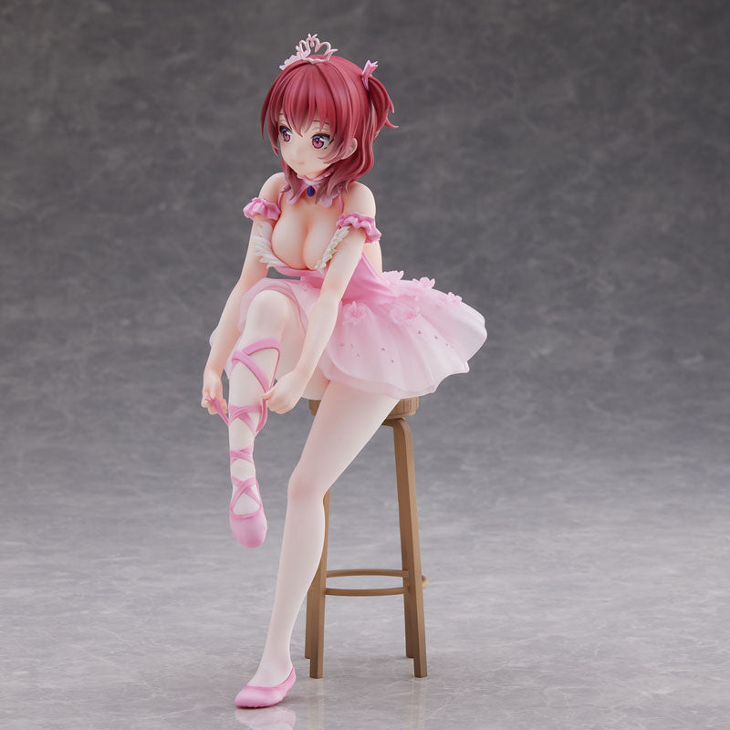 PRE-ORDER Anmi Illustration - Flamingo Ballet Group - Red-Hair Girl