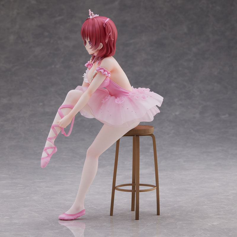 PRE-ORDER Anmi Illustration - Flamingo Ballet Group - Red-Hair Girl