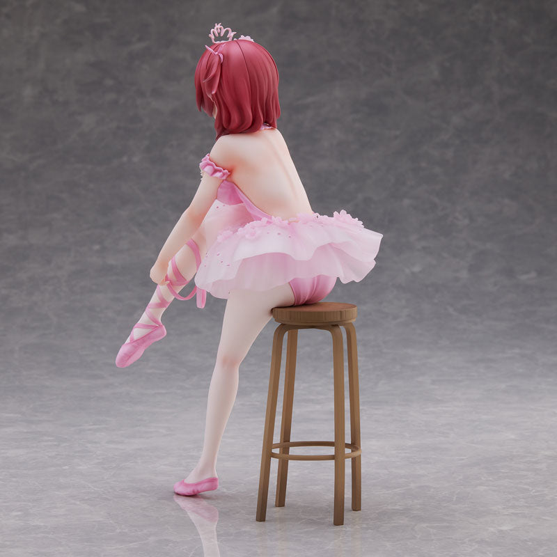 PRE-ORDER Anmi Illustration - Flamingo Ballet Group - Red-Hair Girl