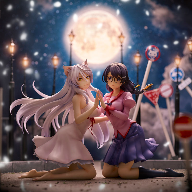 PRE-ORDER Nekomonogatari - Tsubasa Hanekawa & Black Hanekawa [2nd Release]